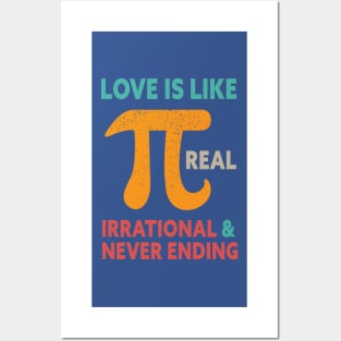 happy pi day mathematic math teacher leopard rainbow Posters and Art